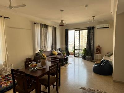 Hall Image of 1400 Sq.ft 2 BHK Apartment / Flat for rent in Unitech Fresco, Sector 50 Gurgaon for Rs. 52000