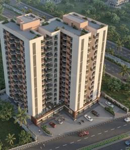 Image of 750 Sq.ft 1 BHK Apartment / Flat for sale in Ganesh Prestige Revanta, Palanpur, Surat for Rs. 2651000