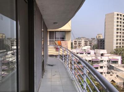 Balcony Image of 1100 Sq.ft 3 BHK Apartment / Flat for sale in Santacruz East Mumbai for Rs. 40000000
