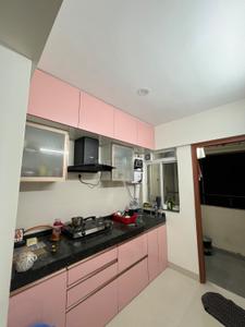 Kitchen Image of 500 Sq.ft 1 BHK Apartment / Flat for rent in Kalyani Nagar Pune for Rs. 42000