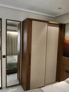 Bedroom Image of 1000 Sq.ft 2 BHK Apartment / Flat for sale in Sarjan Setu Altezza, Tragad Ahmedabad for Rs. 6500000