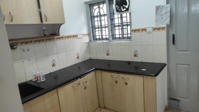 Kitchen Image of 650 Sq.ft 1 BHK Apartment / Flat for rent in Kaggadasapura Bengaluru for Rs. 23000