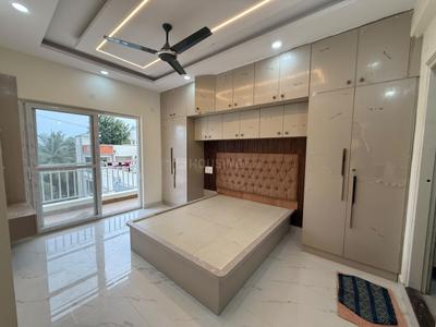 Bedroom Image of 1300 Sq.ft 3 BHK Builder Floor for rent in K R Puram Bengaluru for Rs. 38500