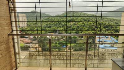 Balcony Image of 1000 Sq.ft 2 BHK Apartment / Flat for sale in Rosa Bella, Hiranandani Estate Thane for Rs. 13500000