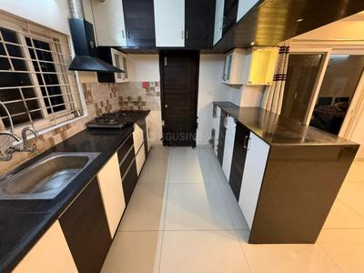Kitchen Image of 1638 Sq.ft 3 BHK Apartment / Flat for rent in Abode Aahladham, Nallagandla Hyderabad for Rs. 50000