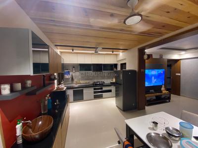 Kitchen Image of 1100 Sq.ft 3 BHK Apartment / Flat for sale in ICB Flora O Block, Gota Ahmedabad for Rs. 9500000