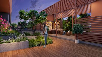 Balcony Image of 880 Sq.ft 2 BHK Apartment / Flat for sale in Arun Sanctum, Ravet Pune for Rs. 8400000