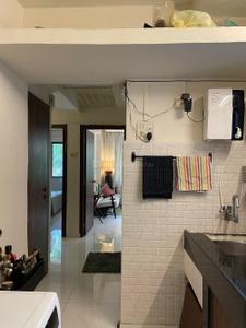 Kitchen Image of 550 Sq.ft 1 BHK Apartment / Flat for rent in Juhu Mumbai for Rs. 90005