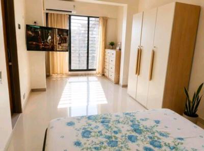 Bedroom Image of 1450 Sq.ft 3 BHK Apartment / Flat for rent in K Raheja Interface Heights, Malad West Mumbai for Rs. 117000