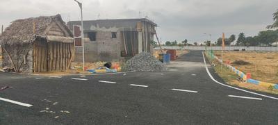 Trichy panjapur on road property  Plot View 3
