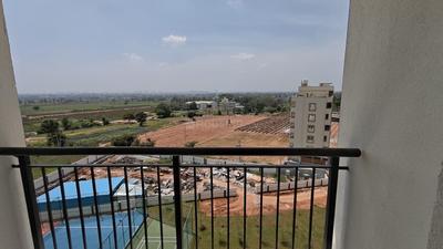 Balcony Image of 1075 Sq.ft 3 BHK Apartment / Flat for sale in Sowparnika Indradhanush, Yelachanayakanapura Bengaluru for Rs. 11000000