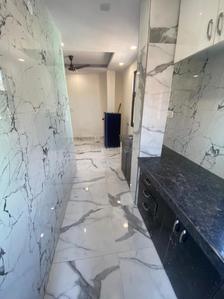 Kitchen Image of 500 Sq.ft 1 BHK Builder Floor for rent in Old Double Storey, Lajpat Nagar New Delhi for Rs. 28000