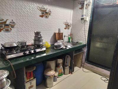 Kitchen Image of 725 Sq.ft 1 BHK Apartment / Flat for sale in Swastik Heights, Dombivli West Thane for Rs. 3700000