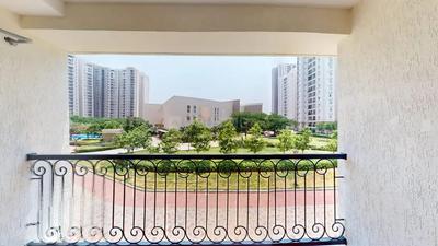 Balcony Image of 1235 Sq.ft 2 BHK Apartment / Flat for sale in Prestige Song of the South, Begur Bengaluru for Rs. 18200000