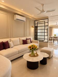 Living Room Image of 1850 Sq.ft 3 BHK Apartment / Flat for sale in Lansum El Dorado, Narsingi Hyderabad for Rs. 25000000