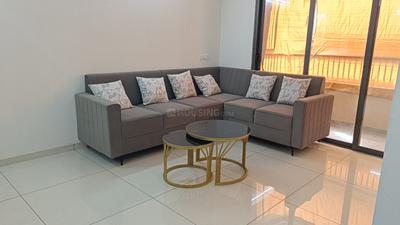 Hall Image of 1965 Sq.ft 3 BHK Apartment / Flat for rent in Shree Sharanam Sky, Sargasan Gandhinagar for Rs. 28000