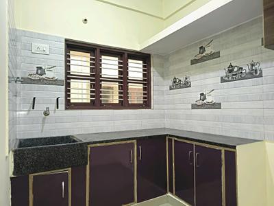 Kitchen Image of 900 Sq.ft 2 BHK Builder Floor for rent in Whitefield Bengaluru for Rs. 19000
