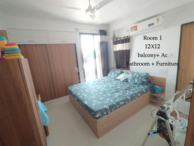 Bedroom Image of 960 Sq.ft 3 BHK Apartment / Flat for sale in Mavdi Rajkot for Rs. 6000000