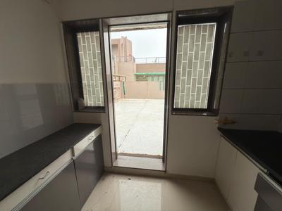 Kitchen Image of 1000 Sq.ft 1 BHK Builder Floor for sale in Savvy Studioz, Gota Ahmedabad for Rs. 4500000