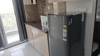 Kitchen Image of 600 Sq.ft 1 RK Builder Floor for rent in Sector 39 Gurgaon for Rs. 24000