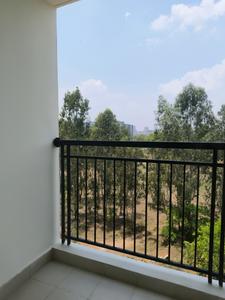 Living Room Image of 640 Sq.ft 1 BHK Apartment / Flat for sale in Adarsh Greens Phase 1, Kogilu Bengaluru for Rs. 7200000