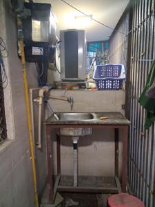 Kitchen Image of 400 Sq.ft 1 RK Builder Floor for rent in Patel Nagar New Delhi for Rs. 15500
