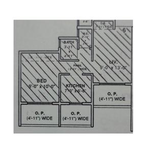 Image of 700 Sq.ft 1 BHK Apartment / Flat for sale in Patel Bliss, Ambernath East, Ambernath for Rs. 3200000