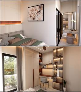 Bedroom Image of 3500 Sq.ft 5 BHK Independent House for sale in Puthenkurish Kochi for Rs. 28500000