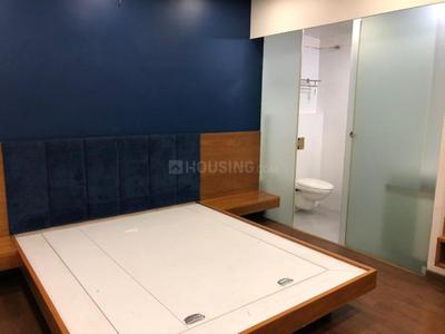 Bedroom Image of 1775 Sq.ft 3.5 BHK Apartment / Flat for rent in Shagun Classic, Bodakdev Ahmedabad for Rs. 48000