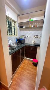 Kitchen Image of 1000 Sq.ft 1 BHK Independent House for rent in BTM Layout 2nd Stage Bengaluru for Rs. 18000