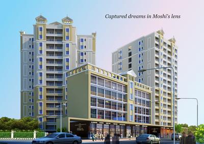 Image of 710 Sq.ft 2 BHK Apartment / Flat for sale in DMK Stella, Moshi, Pune for Rs. 5700000