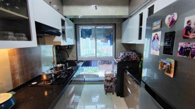 Kitchen Image of 574 Sq.ft 1 BHK Apartment / Flat for sale in Oxford Navrang Oasis, Goregaon West Mumbai for Rs. 13000000