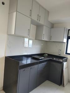Kitchen Image of 450 Sq.ft 1 BHK Apartment / Flat for rent in Runwal Gardens, Dombivli East Thane for Rs. 16000