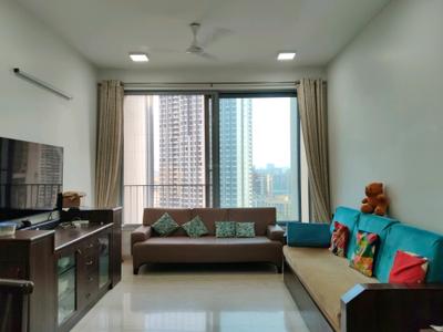 Living Room Image of 1050 Sq.ft 3 BHK Apartment / Flat for rent in Oberoi Eternia Towers A to D, Mulund West Mumbai for Rs. 90000