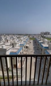 Balcony Image of 618 Sq.ft 2 BHK Apartment / Flat for rent in Ratnam Lifestyle, Ankhol Vadodara for Rs. 24000