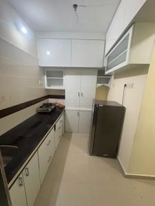 Kitchen Image of 650 Sq.ft 1 BHK Apartment / Flat for rent in Swaraj Homes Saubhagya Residency, Kharghar Navi Mumbai for Rs. 30000