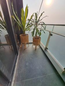 Balcony Image of 1750 Sq.ft 3 BHK Apartment / Flat for sale in Bandra East Mumbai for Rs. 106000000