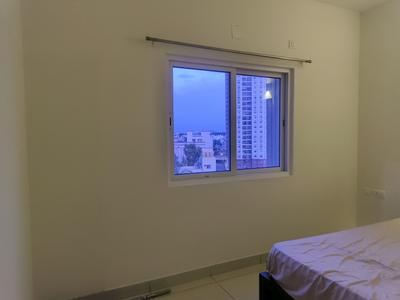 Bedroom Image of 1250 Sq.ft 3 BHK Apartment / Flat for rent in Prestige Jindal City, Anchepalya Bengaluru for Rs. 50000