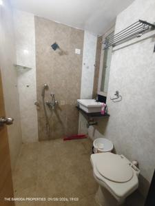 Bathroom Image of 1250 Sq.ft 2 BHK Apartment / Flat for rent in Gotri Vadodara for Rs. 15500