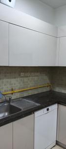 Kitchen Image of 1035 Sq.ft 2 BHK Apartment / Flat for rent in Godrej Woods, Sector 43 Noida for Rs. 50000