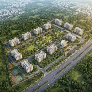 Image of 1820 Sq.ft 3 BHK Apartment / Flat for sale in Whitefield, Bengaluru for Rs. 25900000
