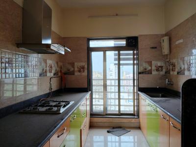 Kitchen Image of 1120 Sq.ft 2 BHK Apartment / Flat for sale in Paradise Sai Spring, Kharghar Navi Mumbai for Rs. 11500000
