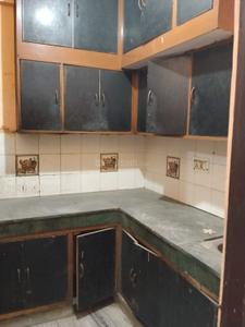 Kitchen Image of 550 Sq.ft 1 BHK Independent House for rent in Vaishali Ghaziabad for Rs. 14000