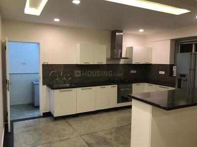 Kitchen Image of 3100 Sq.ft 3 BHK Apartment / Flat for rent in Meenakshi Trident Towers, Hitech City Hyderabad for Rs. 130000