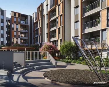 Image of 965 Sq.ft 2 BHK Apartment / Flat for sale in TVS Emerald Verde Vista, Padur, Chennai for Rs. 7900000
