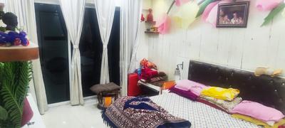 Bedroom Image of 1132 Sq.ft 2 BHK Apartment / Flat for rent in Soham Tropical Lagoon, Kasarvadavali Thane for Rs. 60000