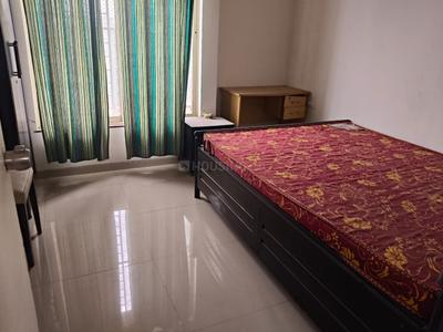 Bedroom Image of 650 Sq.ft 2 BHK Apartment / Flat for rent in JKG Purvarang, Wagholi Pune for Rs. 23000