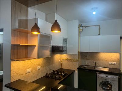 Kitchen Image of 547 Sq.ft 1 RK Studio for rent in Brigade Cornerstone Utopia, Varthur Bengaluru for Rs. 32000