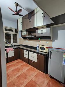 Kitchen Image of 1108 Sq.ft 2 BHK Apartment / Flat for rent in Models Legacy, Panjim Goa for Rs. 45000