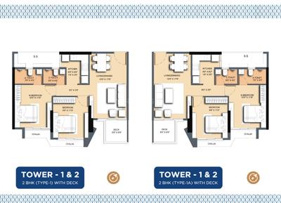 Image of 1400 Sq.ft 3 BHK Apartment / Flat for sale in 71 Midtown, Chembur, Mumbai for Rs. 36000000